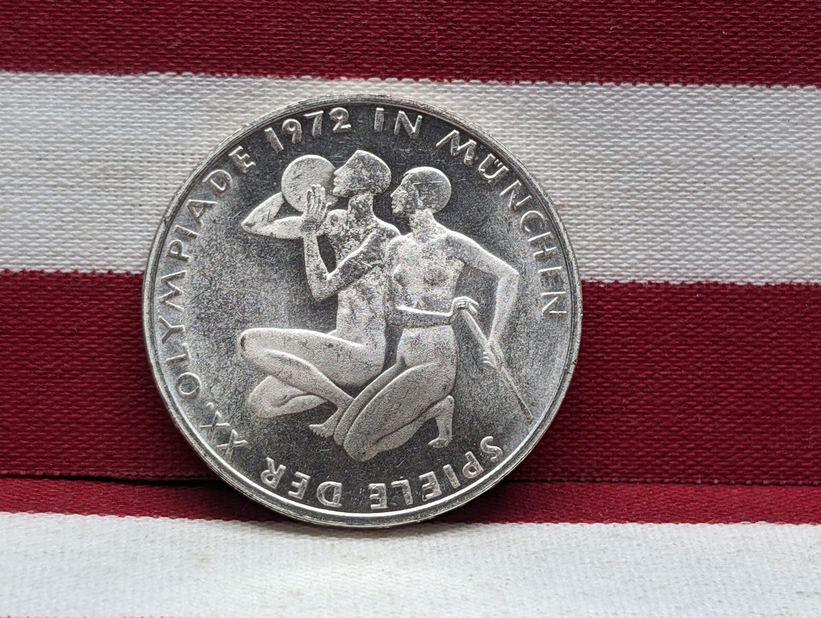 1972-F Germany 10 Silver Marks (1 of 2)
