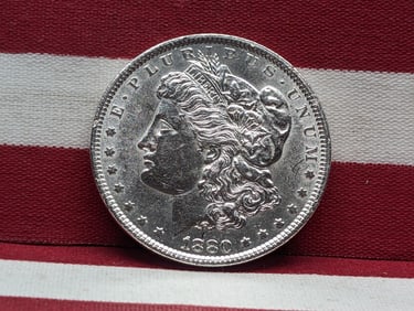 1880 Morgan Silver Dollar