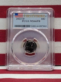 2023-D Roosevelt Dime - PCGS MS66 FB *First Strike*