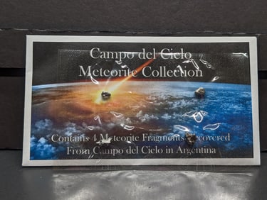 Collection of Meteorites from Campo del Cielo in Argentina - 4 Fragments