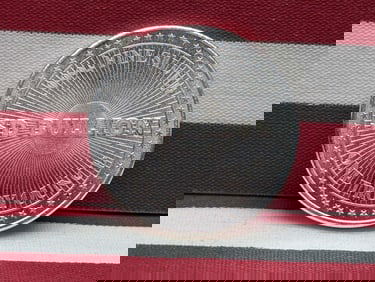 1 Oz. .999 FINE SILVER Freedom Eagle Designed Round SD Bullion