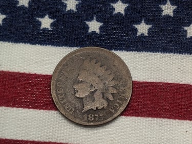 1875 Indian Head Cent