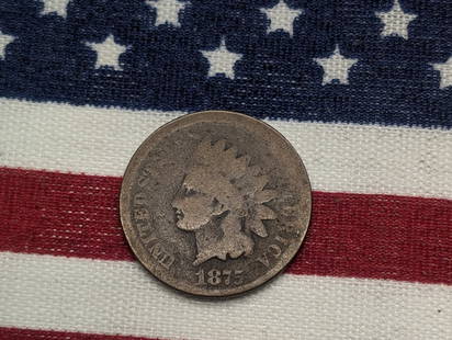1875 Indian Head Cent: 1875 Indian Head Cent