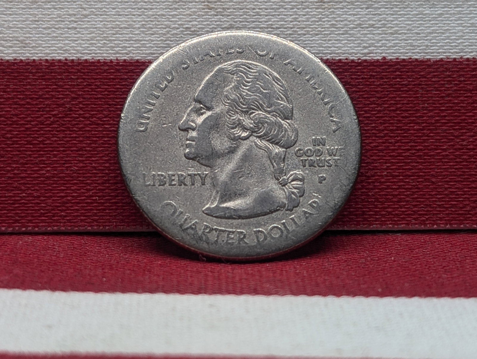 2008 Oklahoma State Quarter, too thin, no reeded edge, possible die adjustment: 2008 Oklahoma State Quarter, too thin, no reeded edge, possible die adjustment
