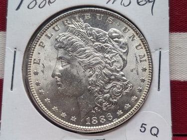 1886 Morgan Dollar