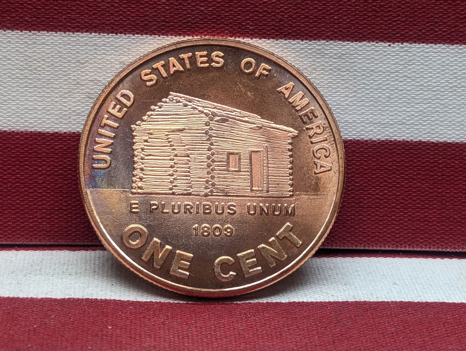 2009 Lincoln One Troy Ounce .999 Fine Large Size Copper Round: 2009 Lincoln One Troy Ounce .999 Fine Large Size Copper Round