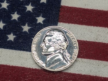 1968 S Jefferson Nickel Proof