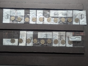 (19) Full Horn Buffalo Nickels 1920, 1937-S, 1928-S, 1925, 1927,1928, 1934, 1937-D, 1930-S,1929-S,