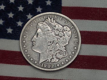1902 Morgan Dollar, 90% Silver