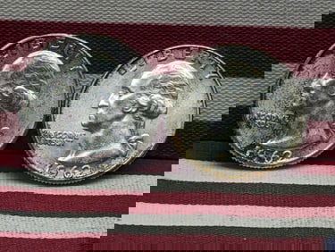 1962 P & D Washington Quarters 90% Silver