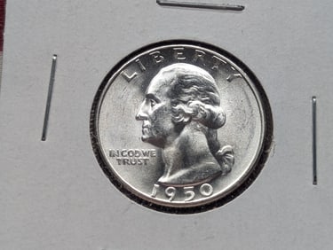 1950 S Washington Quarter
