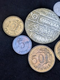 1970 Finland Coin Set In Memory of J.K. Paasikivi