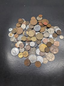 1 Pound Mixed Foreign Coins.