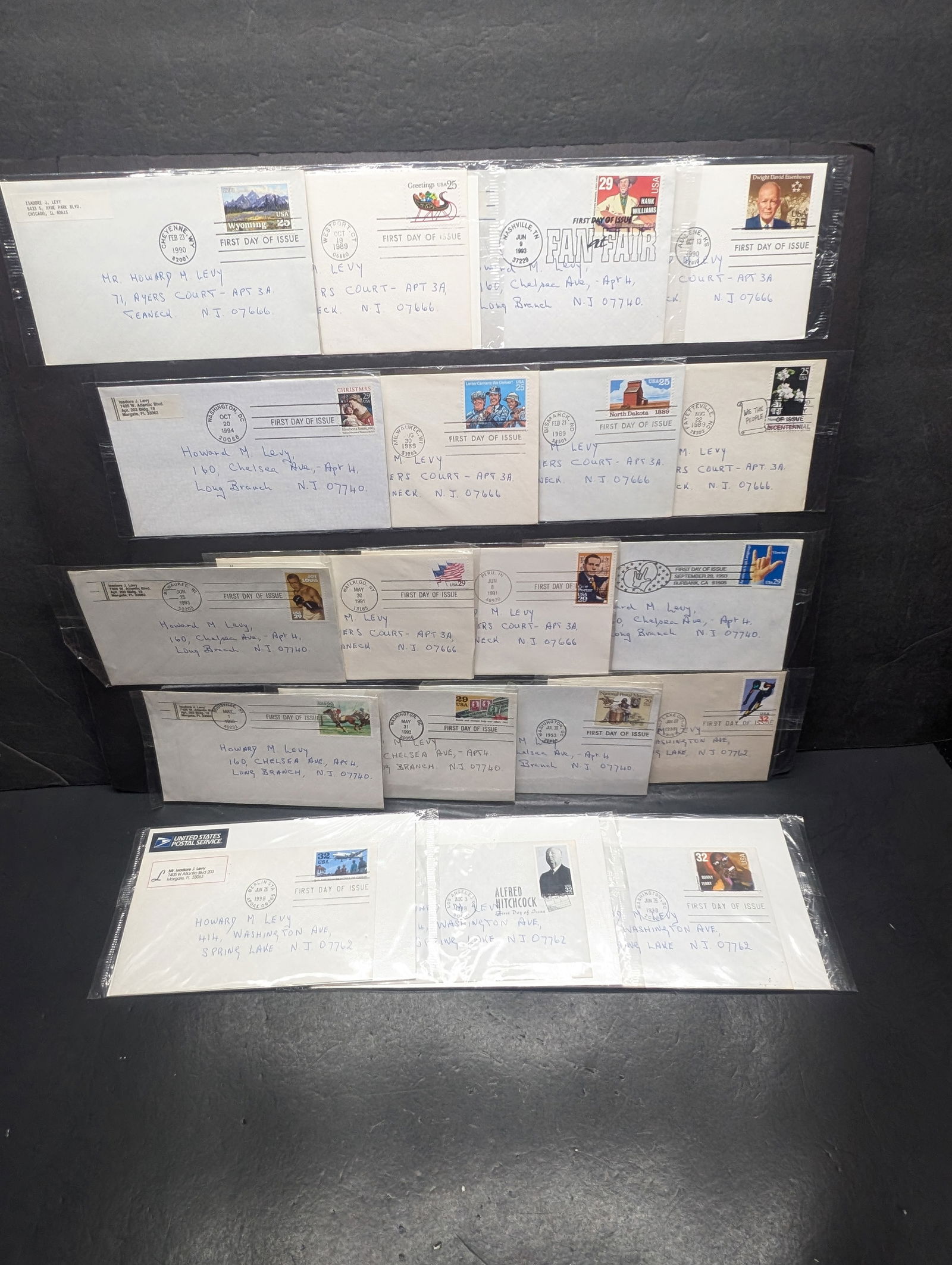 20 first day covers, 80's and 90's (1 of 11)