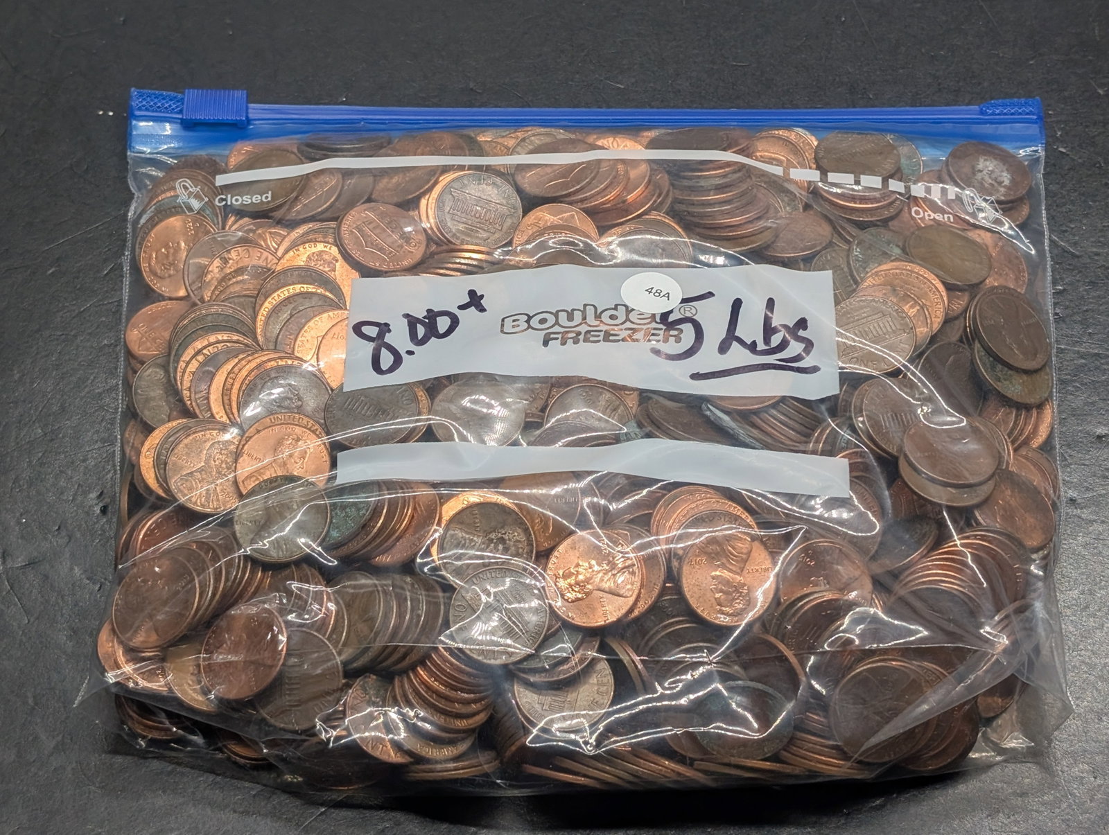 5 Pounds Of Unresearched Lincoln Memorial & Shield Cents.: 5 Pounds Of Unresearched Lincoln Memorial & Shield Cents.