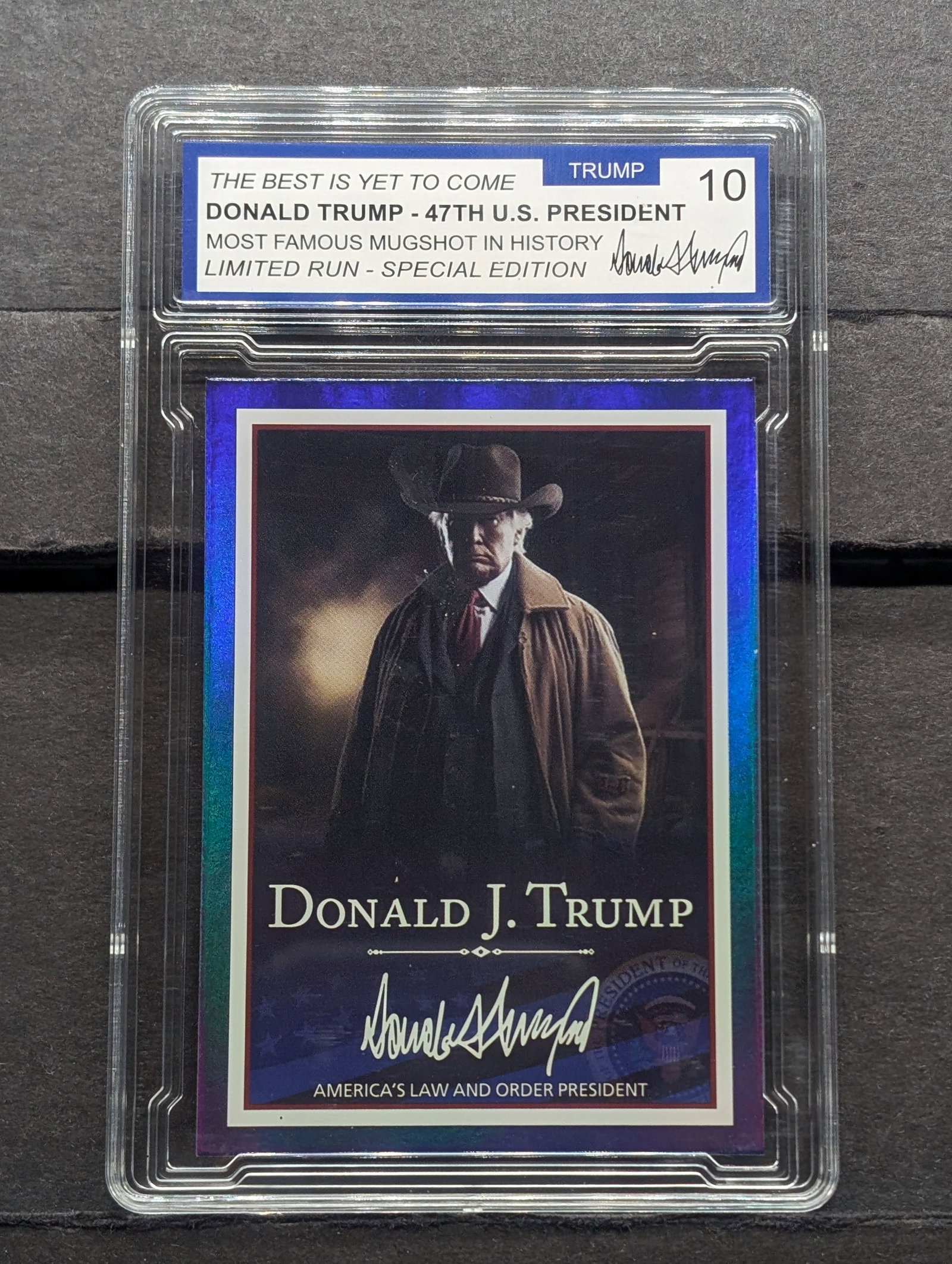 graded trump card 2020 Topps Now Donald Trump Election #3 PSA 10 – Collectors Crossroads
