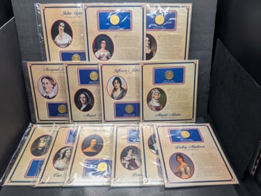 Lot Of Presidential First Lady Medals.