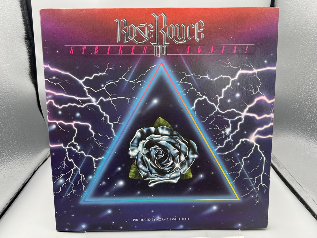 1978 Rose Royce Strikes Again Vinyl Album - WHK 3227: 1978 Rose Royce Strikes Again Vinyl Album - WHK 3227 - Records have not been tested by the auction house for play quality. All items are sold as is.