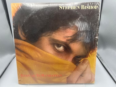 1980 Stephen Bishop Red Cab To Manhattan Vinyl Album - BSK 3473