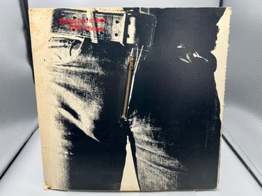 1971 The Rolling Stones Sticky Fingers Vinyl Album - COC 59100