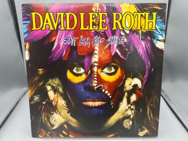 1986 David Lee Roth Eat 'Em And Smile Club Edition Vinyl Album - R-153814