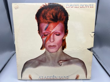 1976 David Bowie Aladdin Sane Reissue Spain Release Vinyl Album - CPRS-4543