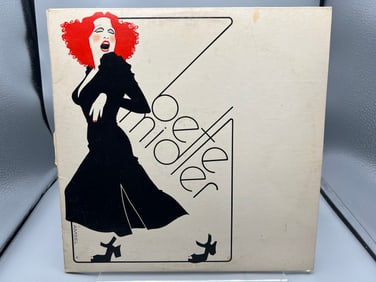 1973 Bette Midler Self Titled Repress Vinyl Album - SD 7270