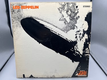1969 Led Zeppelin Self Titled Debut Vinyl Album - SD 8216