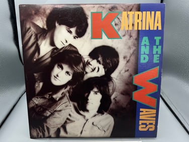 1985 Katrina And The Waves Self Titled Vinyl Album - ST-12400