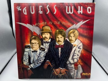 1975 The Guess Who Power In The Music Vinyl Album - APL1-0995