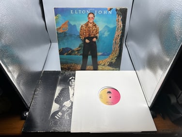 Lot of (3) Assorted Vinyl Albums - Varying Conditions