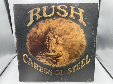 1975 Rush Caress of Steel Club Edition Vinyl Album - SRM-1-1046