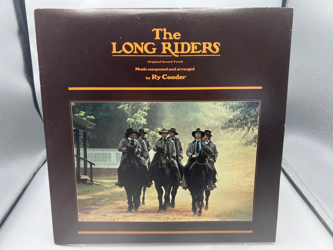 1980 Ry Cooder The Long Riders Original Motion Picture Soundtrack Vinyl Album - HS 3448 (1 of 5)