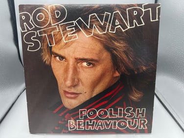 1980 Rod Stewart Foolish Behaviour Vinyl Album - HS 3485