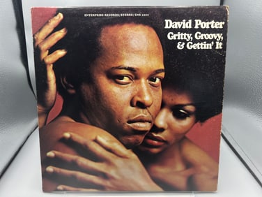 1970 David Porter Gritty, Groovy, And Getting It Vinyl Album - ENS-1009