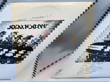 Unknown Release Date The Beach Boys Wow! Great Concert Vinyl Album - PTP-2059
