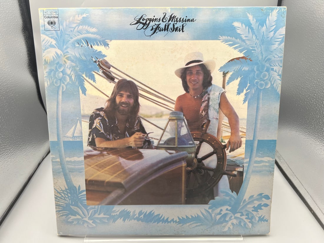 1973 Loggins And Messina Full Sail Vinyl Album - KC 32540: 1973 Loggins And Messina Full Sail Vinyl Album - KC 32540 - Records have not been tested by the auction house for play quality. All items are sold as is.