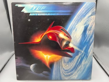 1985 ZZ Top Afterburner Vinyl Album - 1-25342