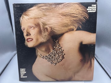 1973 The Edgar Winter Group They Only Come Out At Night Repress Vinyl Album - KE 31584