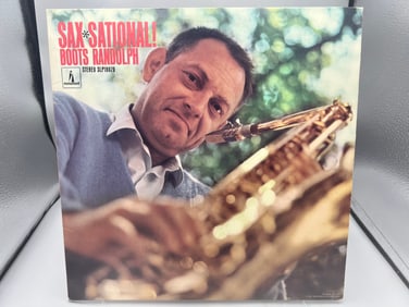1967 Boots Randolph Sax Sational Reissue Vinyl Album - SLP 18079