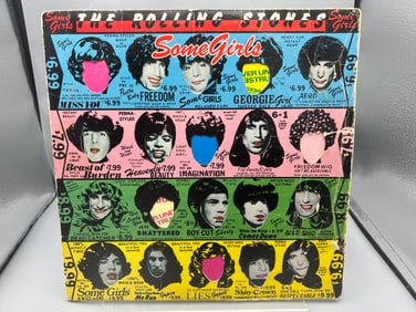 1980 The Rolling Stones Emotional Rescue Vinyl Album W/ Some Girls Cover Sleeve - COC 16015
