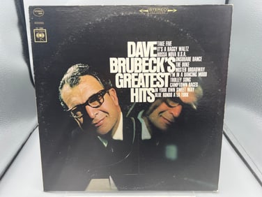 Unknown Release Date Dave Brubeck's Greatest Hits Reissue Vinyl Album - PC 9284