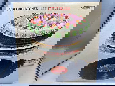 1969 The Rolling Stones Let It Bleed Vinyl Album - NPS-4