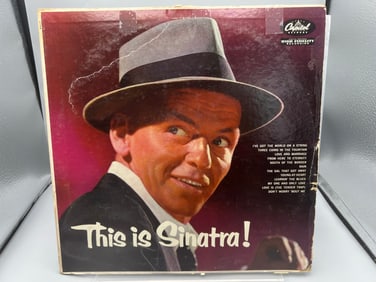 1956 Frank Sinatra This Is Sinatra Vinyl Album - T-768