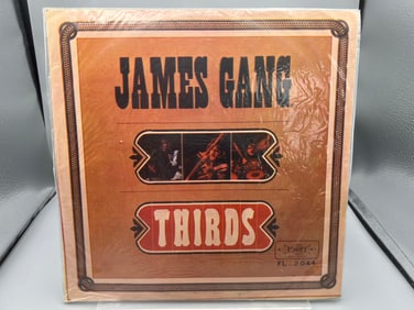 Unknown Release Date James Gang Thirds Taiwan/China Release Vinyl Album - Tough to find - FL-2044