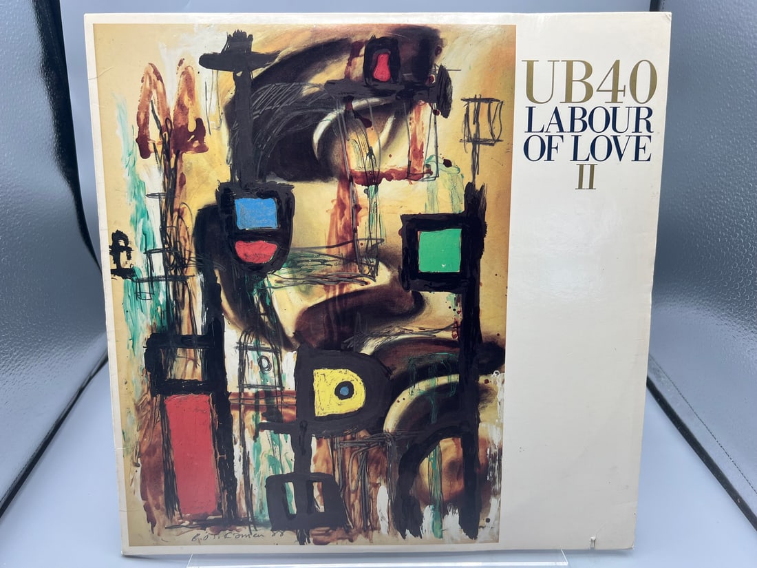 1989 UB40 Labour of Love II Vinyl Album - I-91324: 1989 UB40 Labour of Love II Vinyl Album - I-91324 - Records have not been tested by the auction house for play quality. All items are sold as is.