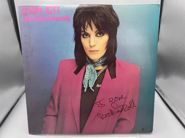 1981 Joan Jett & The Blackhearts I Love Rock N Roll Vinyl Album - NB1 33243
