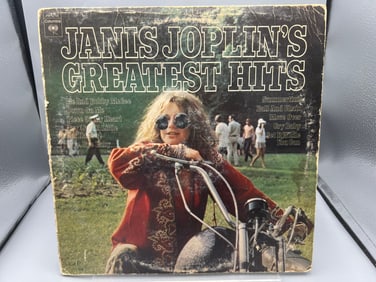 Unknown Release Date Janis Joplin's Greatest Hits Reissue Vinyl Album - PC 32168
