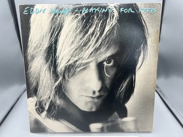 1980 Eddie Money Playing For Keeps Vinyl Album