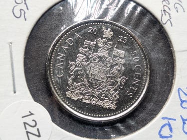 2023 Canada "King Charles" Half Dollar, Books $57 in MS66